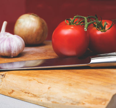 cutting-board-with-veg - Biofa Ireland