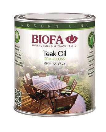 Teak Oil - Exterior - Biofa Ireland